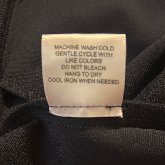 Modcloth Vintage Inspired Navy Asymmetrical Top Knee Length Dress Size Large - Picture 6 of 8